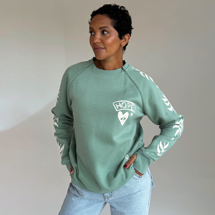 Sage Sundazed Accessible Sweatshirt